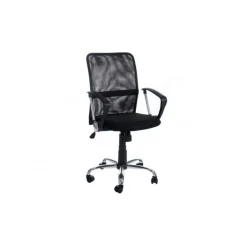 Chaise de Bureau Aventura Noir