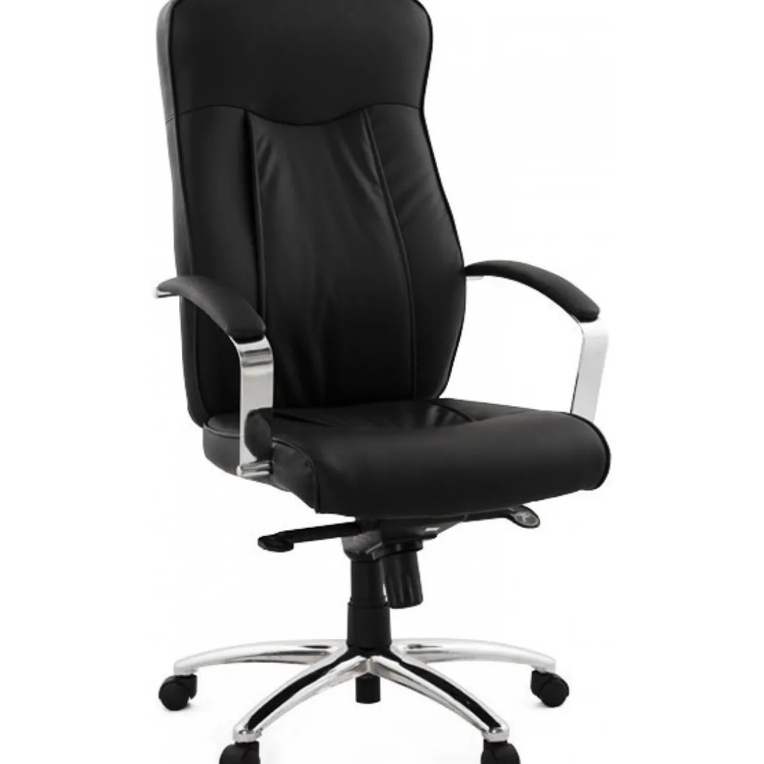 Chaise de bureau noir mobile LANER