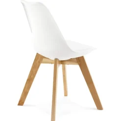 Chaise moderne 'TEKI' blanche