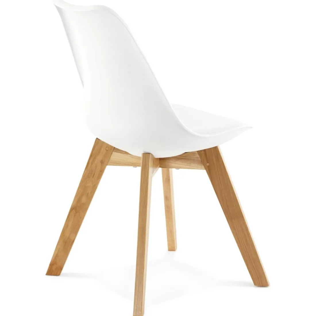Chaise moderne 'TEKI' blanche