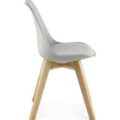 Chaise moderne 'TEKI' grise