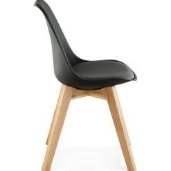 Chaise moderne 'TEKI' noire