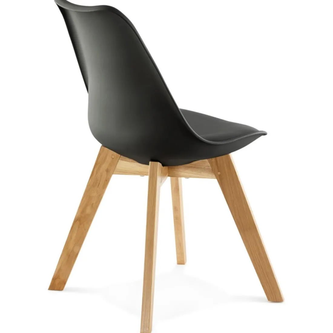 Chaise moderne 'TEKI' noire