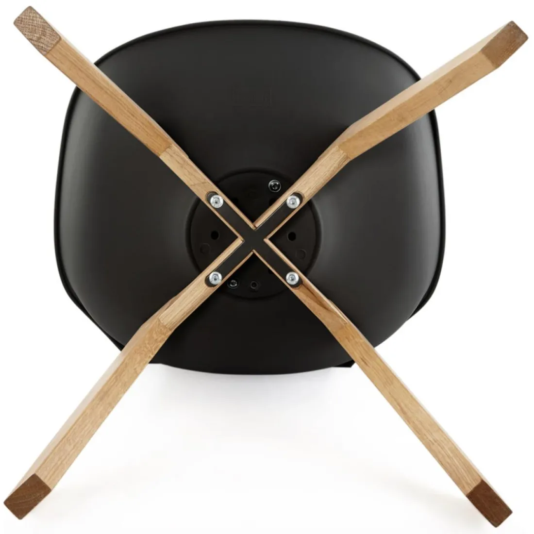 Chaise moderne 'TEKI' noire