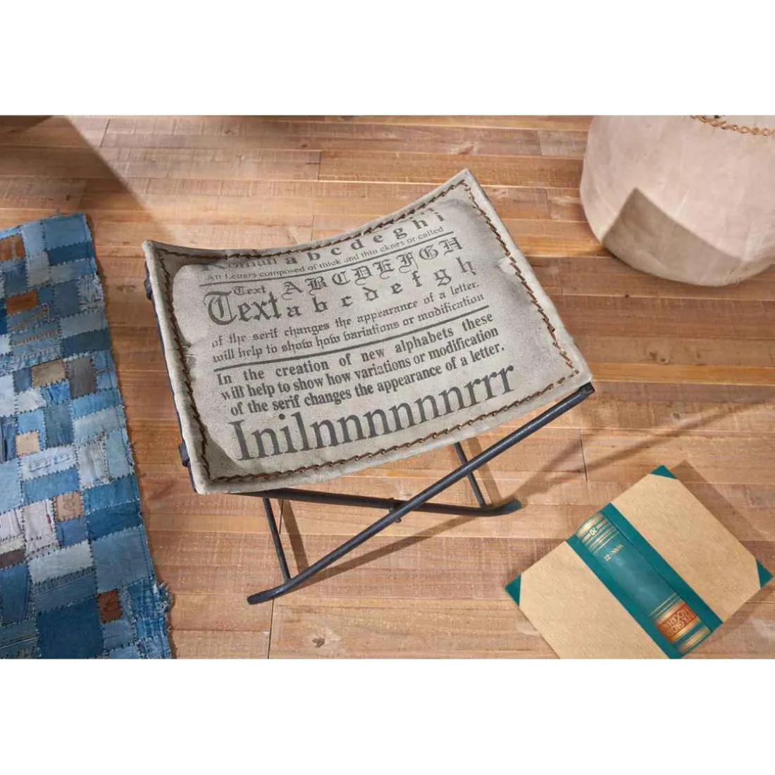 Chaise Métal Canvas MELINA