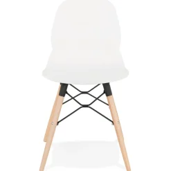 Chaise scandinave 'EPIK' blanche moderne