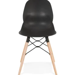 Chaise scandinave 'EPIK' noire moderne
