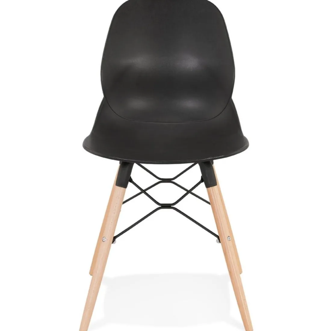 Chaise scandinave 'EPIK' noire moderne