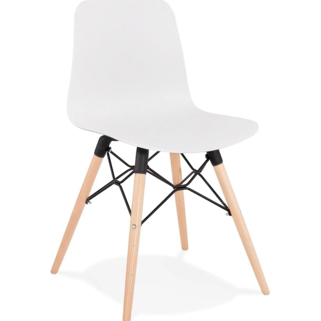 Chaise scandinave 'TONIC' blanche design