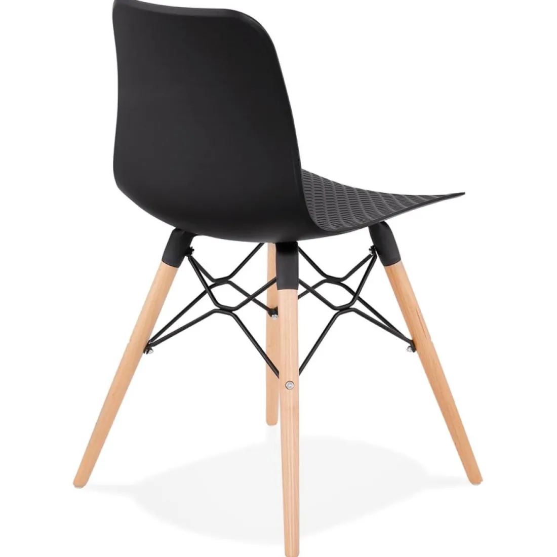 Chaise scandinave 'TONIC' noire design