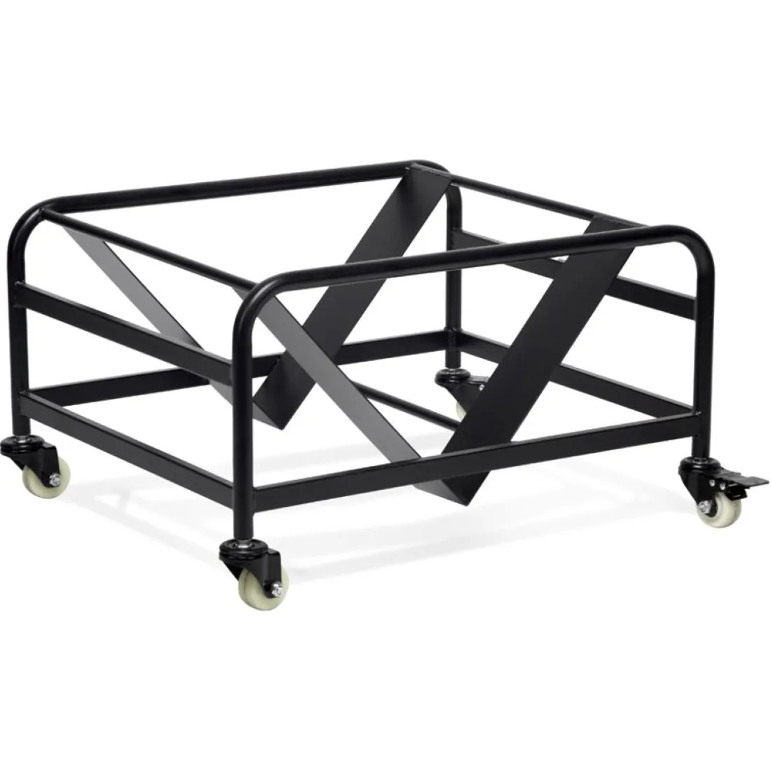 Chariot 'TROLLY' noir pour transport de chaises 'PILA'