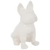 Chien en céramique Eden blanc
