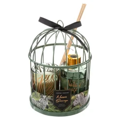 Coffret Cage Et Diffuseur Et Bougie Lola Noir