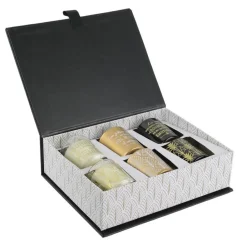 Coffret de 6 Bougies MELISSA - Noir