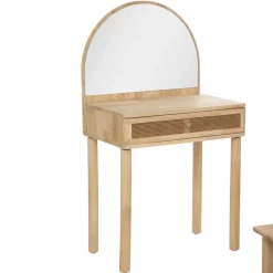 Coiffeuse + tabouret campagne