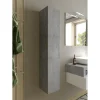 Colonne 1 Porte à poser coloris Béton Système Push Pull