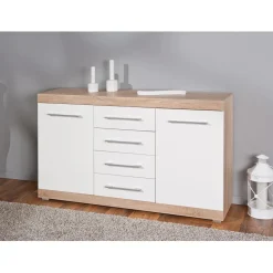 Commode 4 tiroirs Blanche DALAI