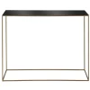 Console Métal Gris Bleu OLIA