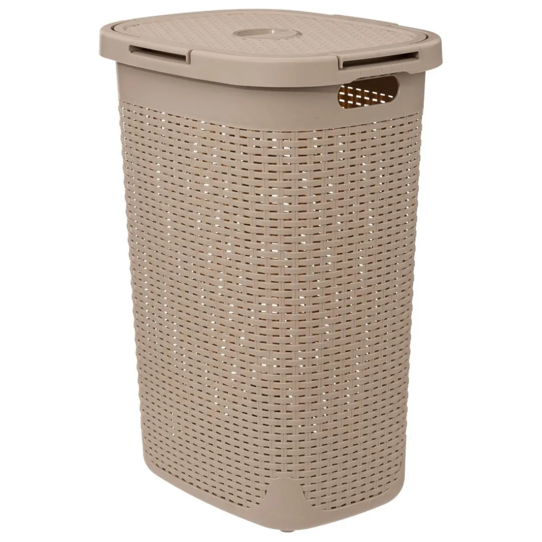 Corbeille 60L Rattan Beige