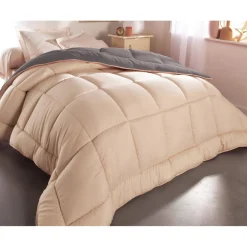 Couette HEBE 400 g/m² beige en polyester