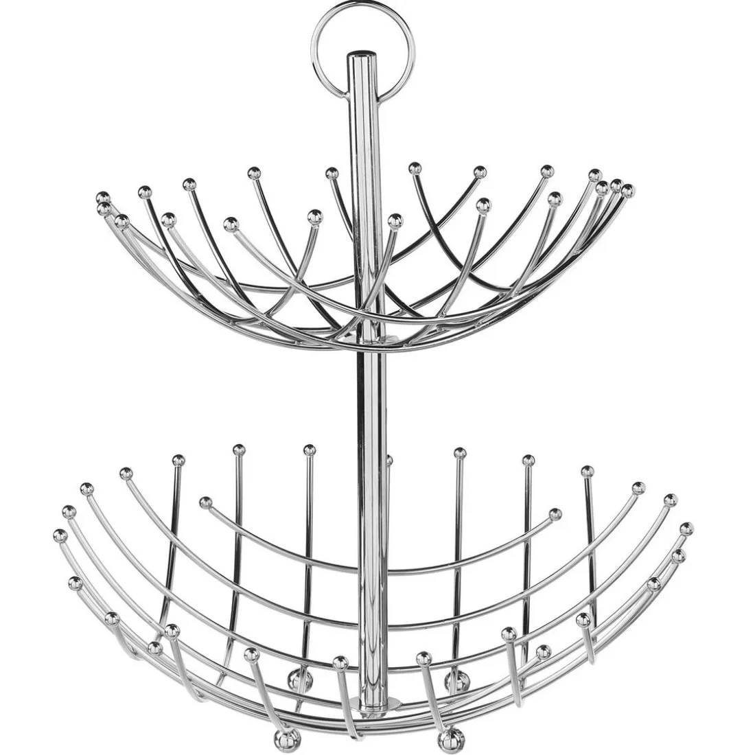 Coupe chromé 2 étages
