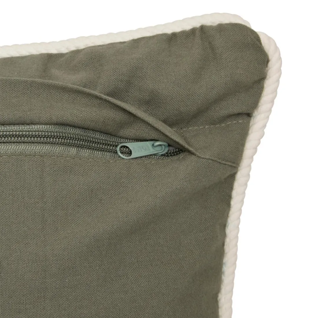 Coussin Cherry 58x10cm - vert Kaki