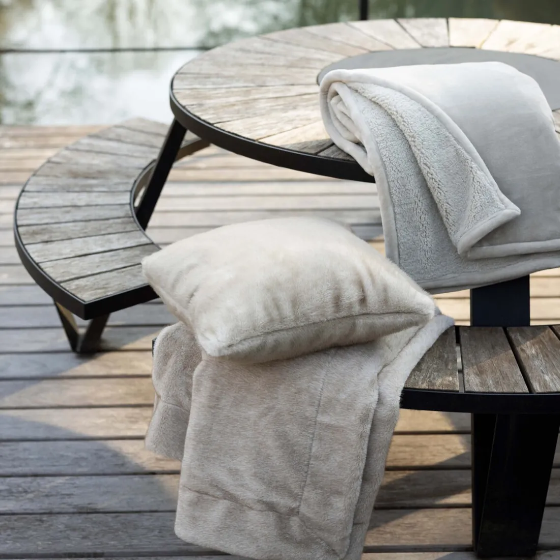 Coussin Liwen Naturel