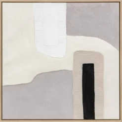 Déco mural 3D Laurenz Blanc et violet