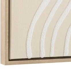 Décoration murale A lignes abstraites, cadre naturel HOMER