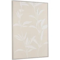 Décoration murale motifs fleurs n°2, cadre naturel HOMER