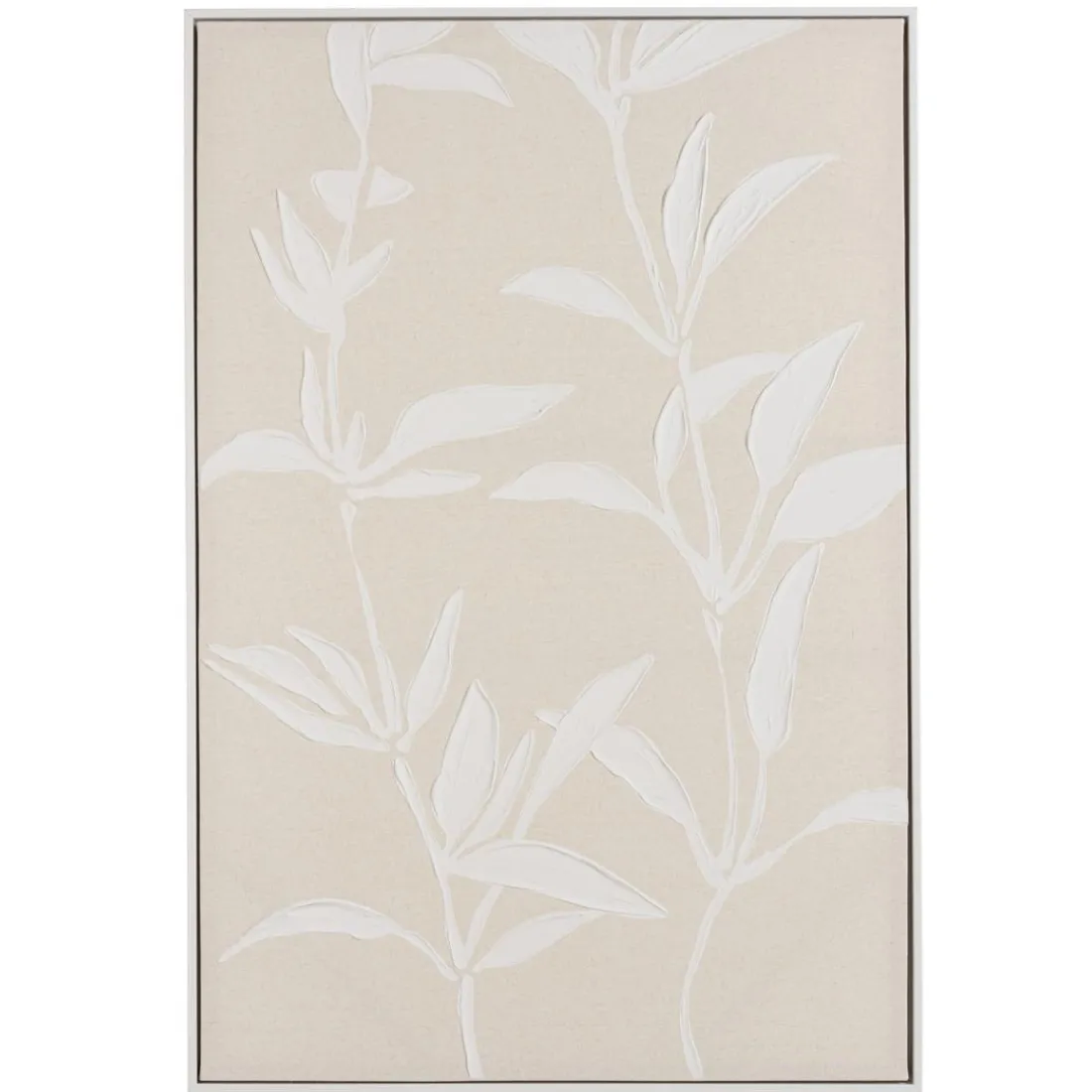 Décoration murale motifs fleurs n°2, cadre naturel HOMER
