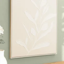 Décoration murale motifs fleurs n°1, cadre naturel HOMER