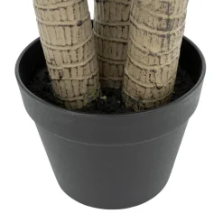 Dracena artificielle Onia Pot noir