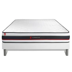 Ensemble matelas FORM sommier kit blanc