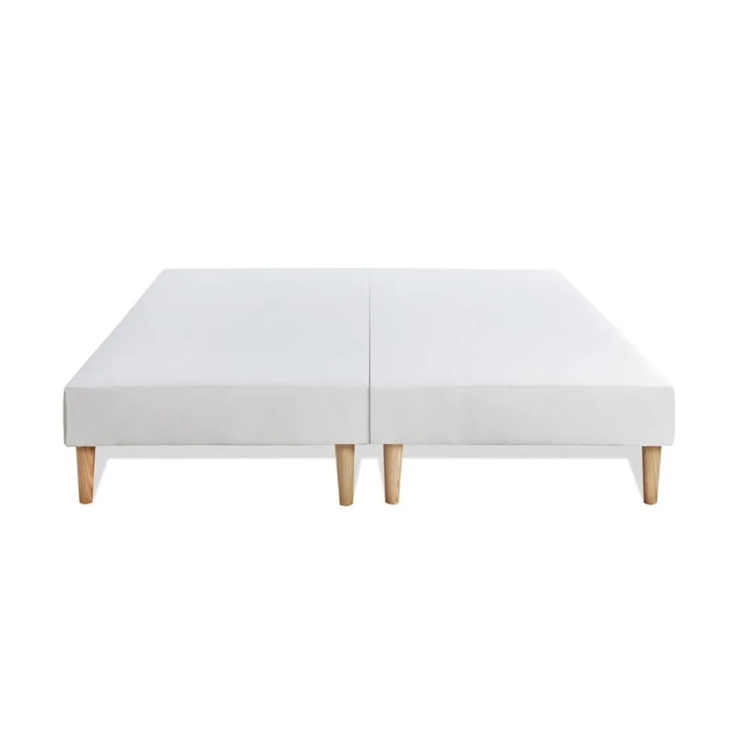 Ensemble double sommier matelas FLEXY ressorts ensaches et memoire de forme