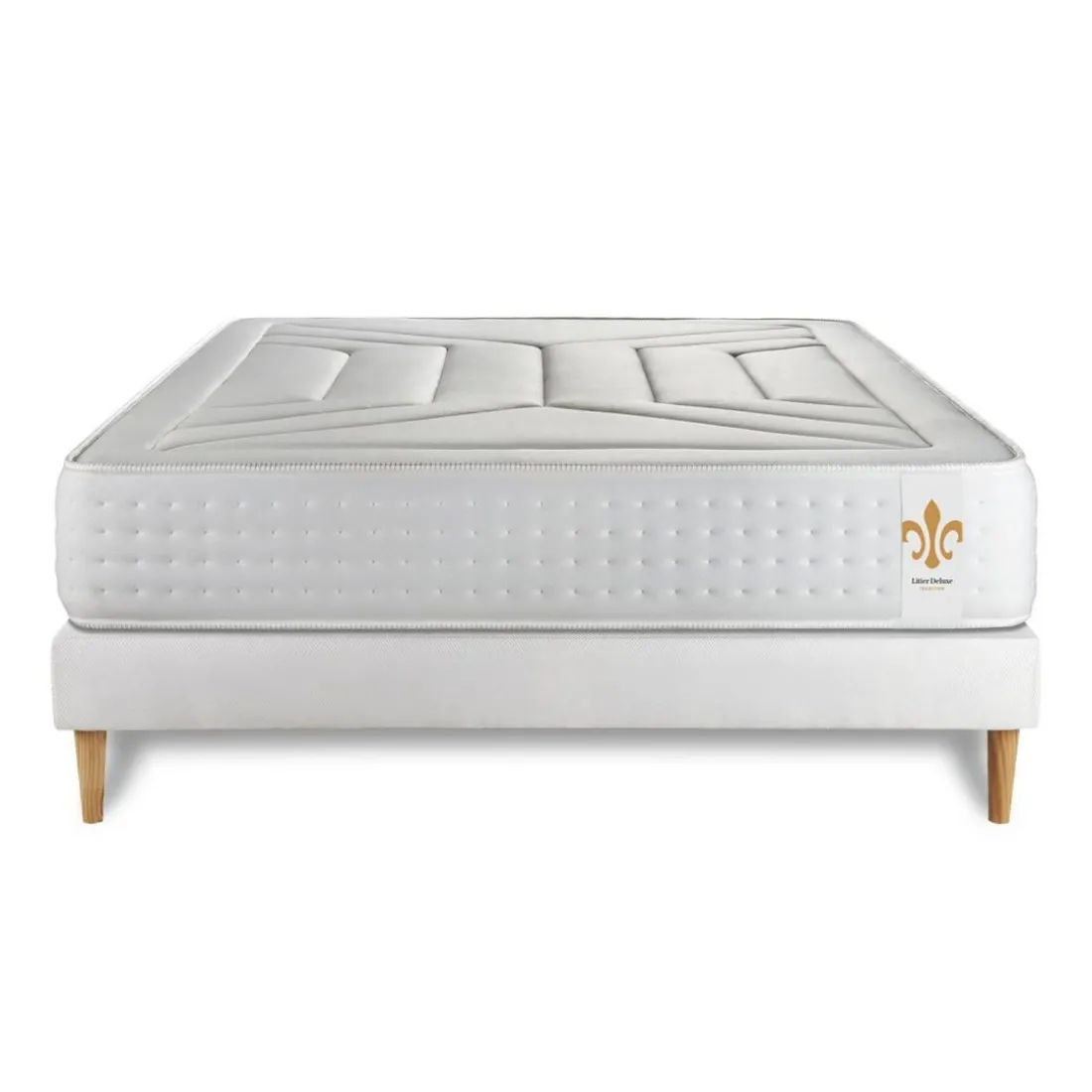 Ensemble Le Vingt-Quatre sommier Blanc