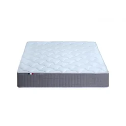 Ensemble Sommier + Matelas Ressorts Ensachés MAT 7 zones de confort Sélenia