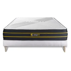 Ensemble sommier matelas ULTRA micro ressorts ensaches et memoire de forme