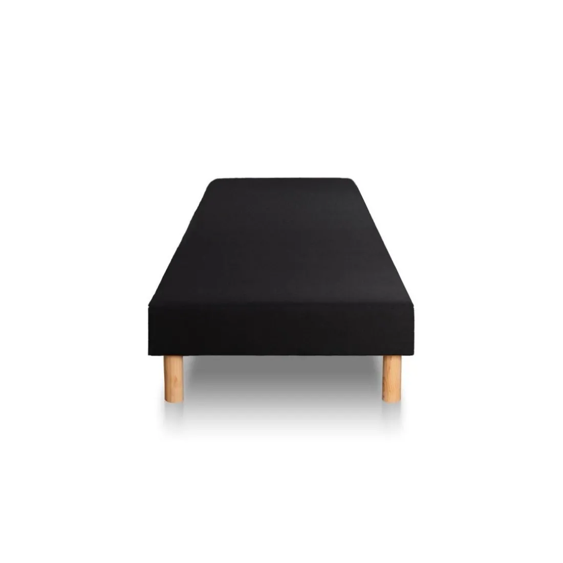 Ensemble Superieur Memoire de forme 3 zones sommier noir