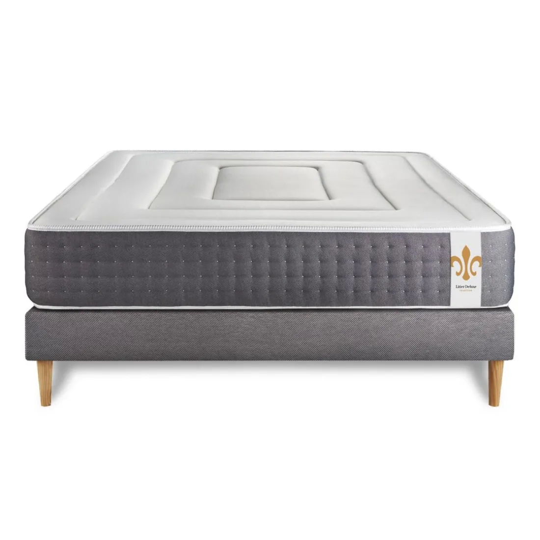 Ensemble Vingt-Six sommier Kit Gris