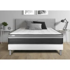 Ensemble VITAL CARE sommier Kit blanc