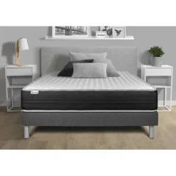 Ensemble VITALMEMO ONE sommier Kit gris