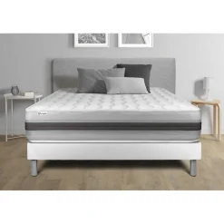 Ensemble VITALSPRING RECOVER sommier Kit blanc