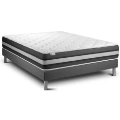 Ensemble VITALSPRING ZEN sommier Kit gris