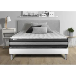 Ensemble VITALSPRING ZEN sommier Kit blanc