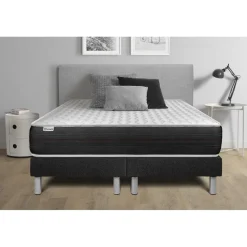 Ensembles matelas sommiers noir VITALSPRING