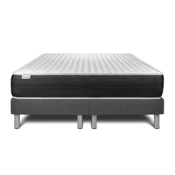 Ensembles matelas sommiers gris VITALSPRING