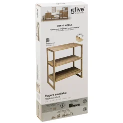 Etagère 4 Cases Empilable Mix