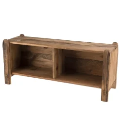 Etagère / Rangement Chaussures ANDRIAN 2 Niches Bois Pin Recyclé