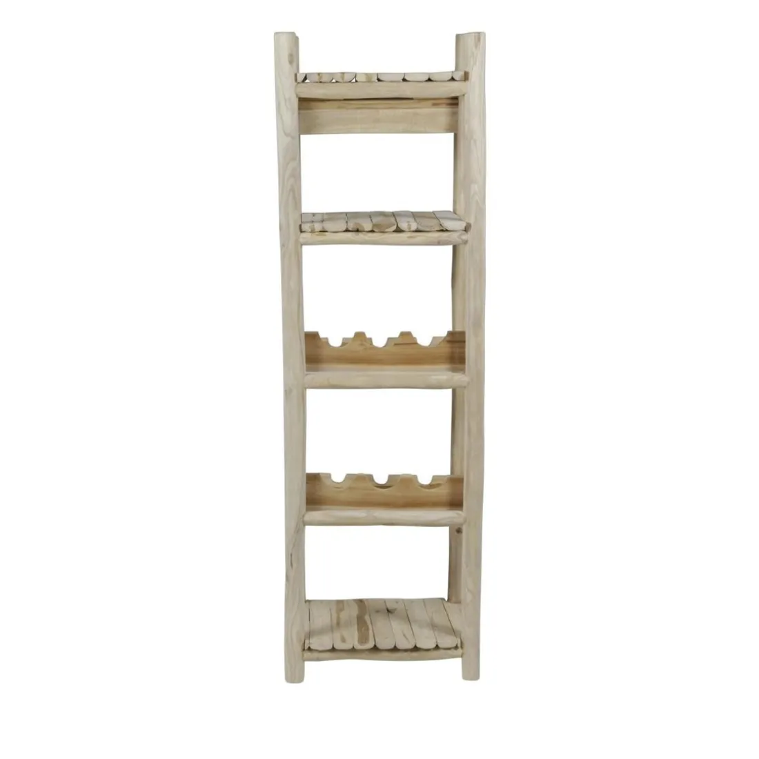 Etagère à vin teck